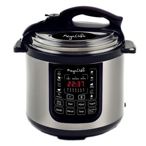 lot 32424 image: Megachef 8-Quart Digital Pressure Cooker 15 x 15