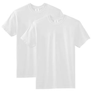 lot 28889 image: Comfort Colors Adult Short Sleeve Tee, Style G1717, White (2 pack), Large