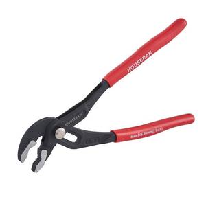 lot 28918 image: Slip Joint Pliers, HOUSERAN Water Pump Pliers, 10 Inch Groove Joint Pliers, Wrench Pliers with Comfort Red Grips, CRV Tongue and Groove Pliers for Home Repair, Gripping, Nuts, Bolts, Pipe & Fittings