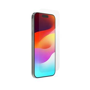 lot 28996 image: ZAGG InvisibleShield Glass iPhone 15 Pro Screen Protector   3X Stronger with Reinforced Edges, Scratch & Smudge Resistant Surface, Easy to Install