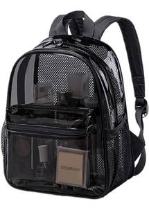 lot 29035 image: CAMTOP Clear Backpack for Stadium Events Approved 12x6x12 Small Clear Bag Mini Backpacks Purse for festival Concert Work PINK