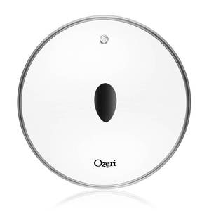 lot 29640 image: 10 Frying Pan Lid in Tempered Glass, by Ozeri