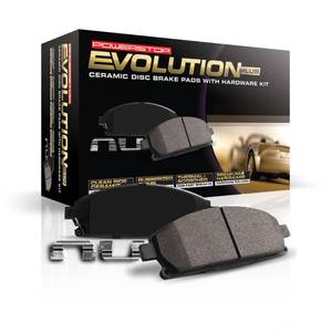 lot 29683 image: Power Stop 17 905 Rear Z17 Ceramic Brake Pads with Hardware For Infiniti EX35 FX35 G35 G37 M35 M37 M45 M56 Q50 Q60 Q70 QX60 QX70 Nissan 350Z 370Z Altima Juke Maxima Murano Pathfinder Quest Sentra