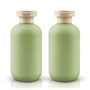 lot 30053 image: Cosywell Travel Shampoo and Conditioner Bottles for Toiletries 16.9oz 2 Pack Leakproof Plastic Squeeze Bottles Lotion Containers