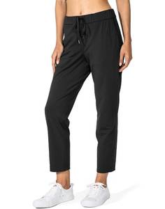 lot 30076 image: G Gradual Womens Pants with Deep Pockets 78 Stretch Sweatpants for Women Athletic, Golf, Lounge, Work (Black, Small)