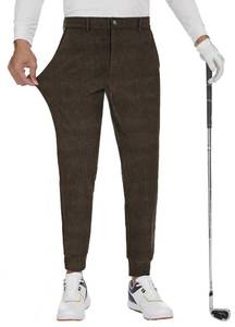 lot 30136 image: MIVEI Mens Golf Joggers Pants Belt Loops Slim Fit Stretchy Sweatpants Work Travel Dress Casual Tapered Pants Quick Dry UPF50 M