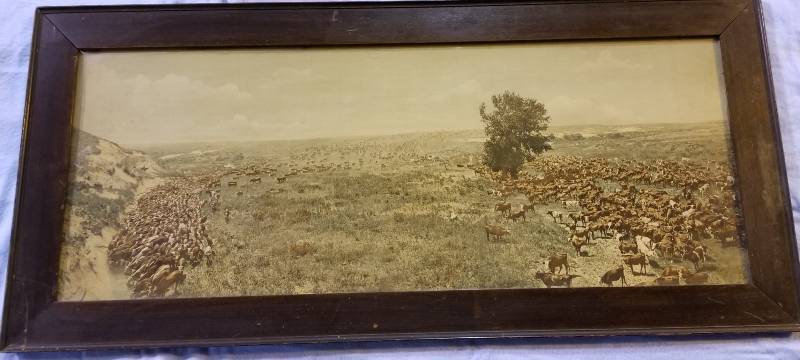 lot 3957 image: Farm Print 21 x 27