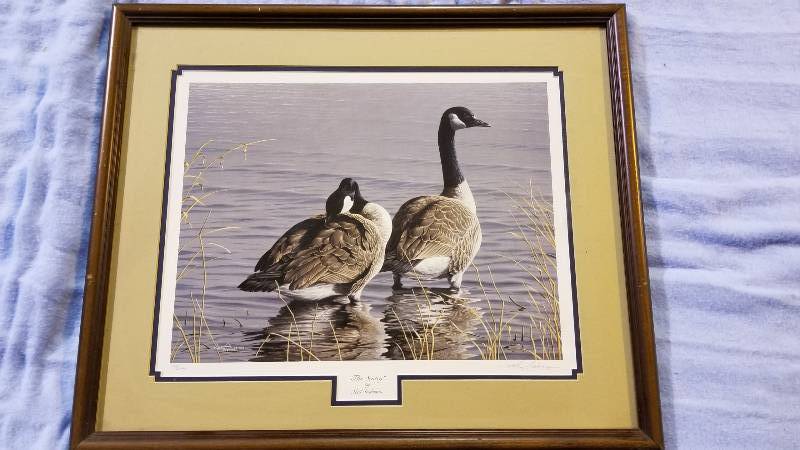 lot 3944 image: The Senery Lithograph Singed by Artist Neil Anderson 212 of 2000 20 x 25