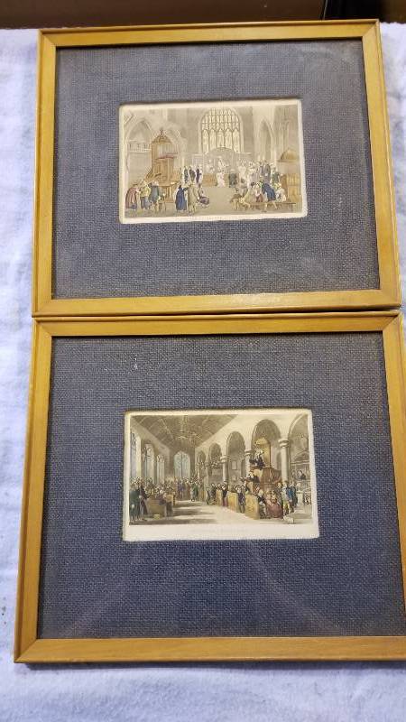 lot 3993 image: Pair of Prints  12 x 15