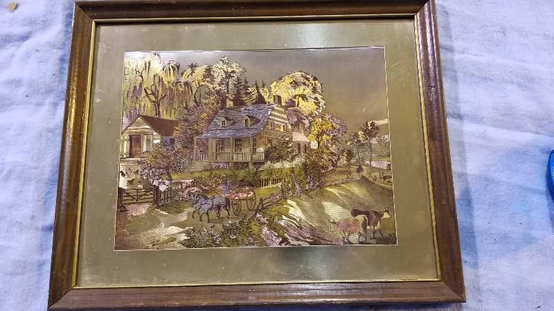 lot 4000 image: Matalic Farm Picture 18 x 22