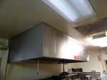 8' Commercial Kitchen Exhaust Hood With Ansul System