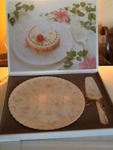 Very nice serving set great for wedding still in box bone china