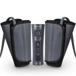 lot 21743 image: CINCOM Leg Massager for Circulation and Pain Relief, Air Compression Calf Massager with 2 Modes 3 Intensities Helpful for RLS Edema and Muscles Relaxation Gifts - FSA HSA Eligible