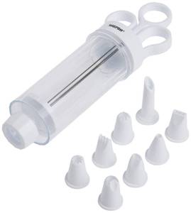 lot 21792 image: Norpro Cupcake InjectorDecorating Icing Set, 9-Piece Set, Stainless Steel, Multicolor