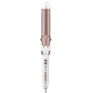 lot 21891 image: Conair Double Ceramic 1 14-Inch Curling Iron, 1 � inch barrel produces loose curls �� for use on medium and long hair