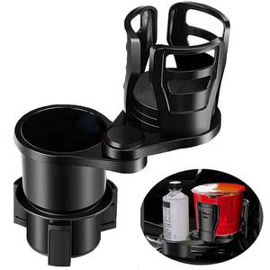lot 21909 image: Cup Holder Expander for Car with Adjustable Base 2.6-3.74, 2 in 1 Expandable Car Cup Holder Extender Multifunctional Dual Car Cup Holder Dapter - Retail $17838.77