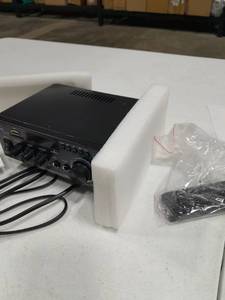 lot 21939 image: AK45 Stereo Audio Amplifier,300W Home 2 Channel Wireless Bluetooth 5.0 Power Amplifier System, Home Amplifiers FM Radio, USB, SD Card, with Remote Control Home Theater Audio Stereo System