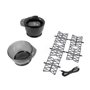 lot 22587 image: EVTSCAN Electric Hairdressing Mixing Bowl, USB Rechargeable LCD Time Display Electric Hair Cream Automatic Mixer Hair Color Mixing Bowl, Hair Salon Coloring Bowl DIY Tools