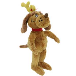 lot 22658 image: RELIGES Christmas Plush Toys, Green Monster Plush Toy, Suitable for Christmas DecorationsGifts, Stuffed Animal Doll for Boys and Girls (Dog Plush)