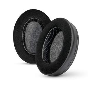 lot 22683 image: Brainwavz Hybrid Memory Foam Earpad - Black PUVelour - Suitable for Large Over The Ear Headphones - AKG, HifiMan, ATH, Philips, Fostex