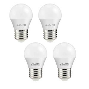 lot 22700 image: J.LUMI BPC4503 A15 LED Bulbs 3W, 3000K Soft White, A15 G45 Bulbs, 25 Watt Light Bulbs Soft White, E26 Medium Base, NOT Dimmable (Pack of 4)