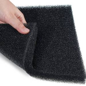 lot 22793 image: Tondiamo 3 Pieces Sponge Filter Pad Aquarium Filter Media Cut to Fit Foam for Fish Tank Filters Replacement Fish Tank Cleaner Open Cell Foam Sponges for Dishes