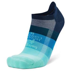 lot 22844 image: Balega Unisex Hidden Comfort Performance No Show Athletic Running Socks, Legion BlueLight Aqua, X-Large US