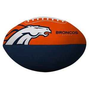 lot 22892 image: Rawlings NFL Denver Broncos Big Boy Softie Football 8 inch Ball