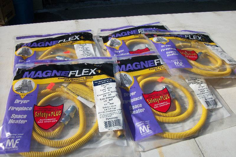 lot 9158 image: magneflex gas lines