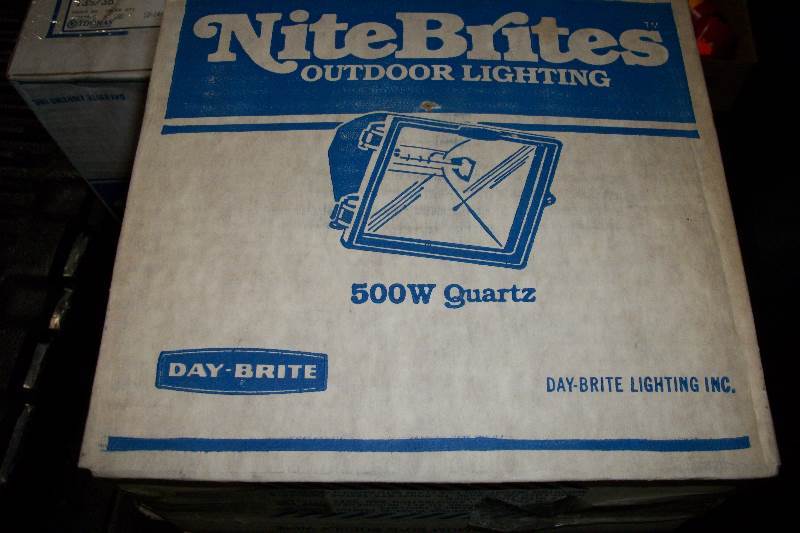 lot 9193 image: 4 nite brites outdoor lighting