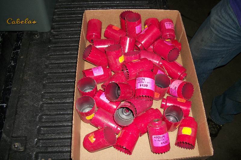 lot 9194 image: laarge lot of 1 34 whole saws