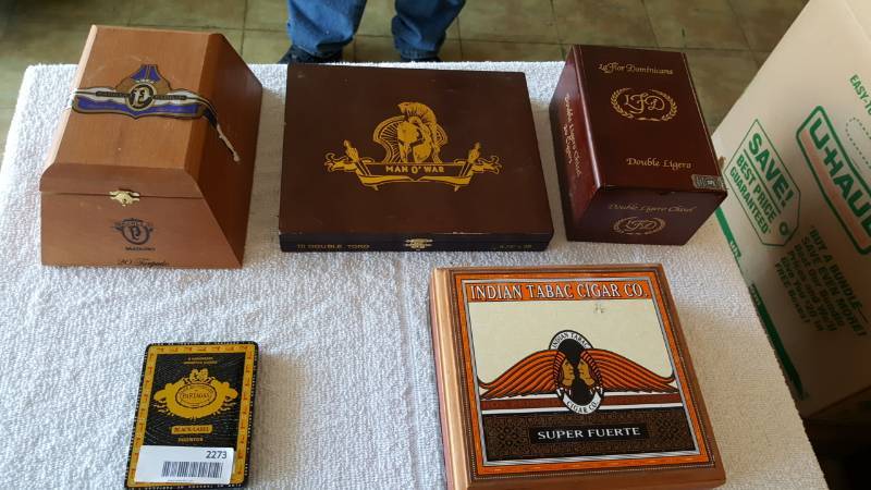 lot 2273 image: Large Lot of Cigar Boxes- 5