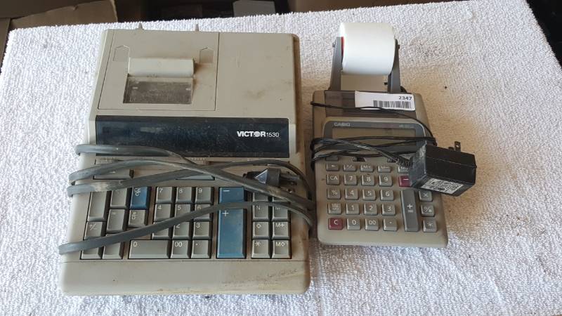 lot 2347 image: Adding Machines