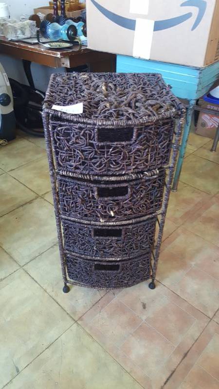 lot 2363 image: 4 Drawer Storage
