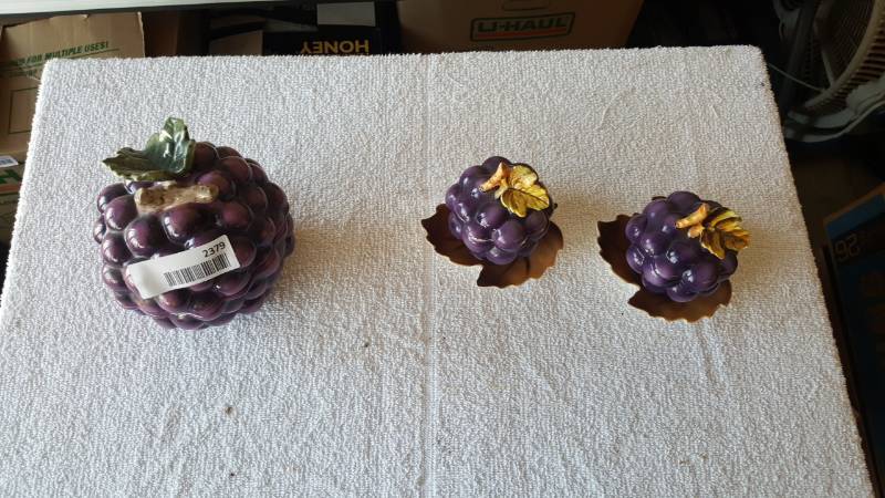 lot 2379 image: Grape Cannisters