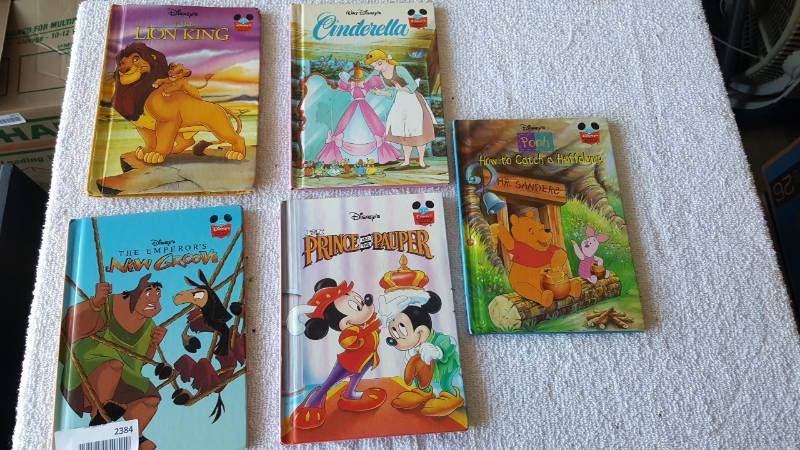lot 2384 image: More Disney Books