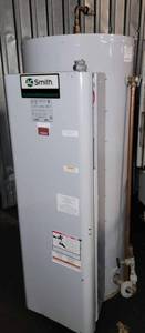 lot 37 image: AO Smith 80 Gallon Commercial Hot Water Heater, Electric, Phase 13 240 Volts