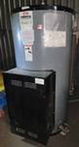 lot 54 image: Rheem Commercial 85 Gallon Hot Water Heater Model ES85-27-G - 98% Thermal Efficiency - 208VAC5060HZ27KW1PH Retail $7063.99