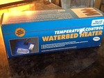 Temperature control waterbed heater many uses use your imagination
