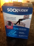 Sock slider great for those times when health  keeps you from bending over