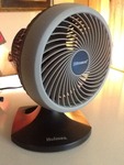 Nice countertop medium size oscillating fan