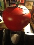 Great for your favorite teacher large metal apple storage unit great for teachers just to hold snacks