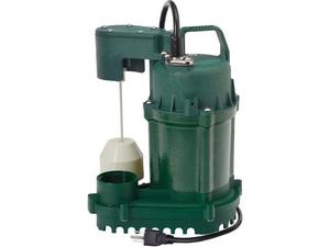 lot 1901 image: Zoeller 13 HP 115V Cast Iron Submersible Sump Pump 1073-0001.