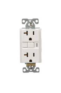 lot 3903 image: Eaton 20-Amp 125-volt GFCI Residential Decorator Outlet