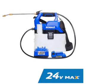 lot 3929 image: Kobalt 2.11-Gallon Plastic Pump Sprayer