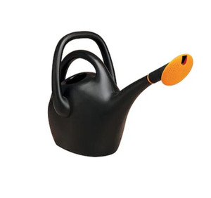 lot 3941 image: Bloem 2.6- Gallons Black Plastic Classic Watering Can