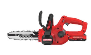 lot 7937 image: CRAFTSMAN V20 20-volt Max 10-in Chainsaw (2.0 AH Battery) (Chain Has Fallen Off Track)
