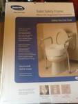 New bathroom toilet safety frame as pictured just armrest frame not riser