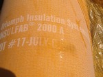 Large roll of TRIUMPH insulation system as pictured