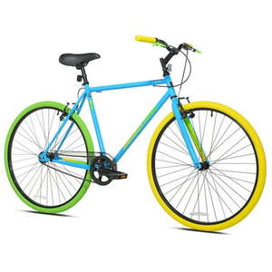 lot 28787 image: Kent 700C Men s Ridgeland Hybrid Bike BlueGreen - Retail $148